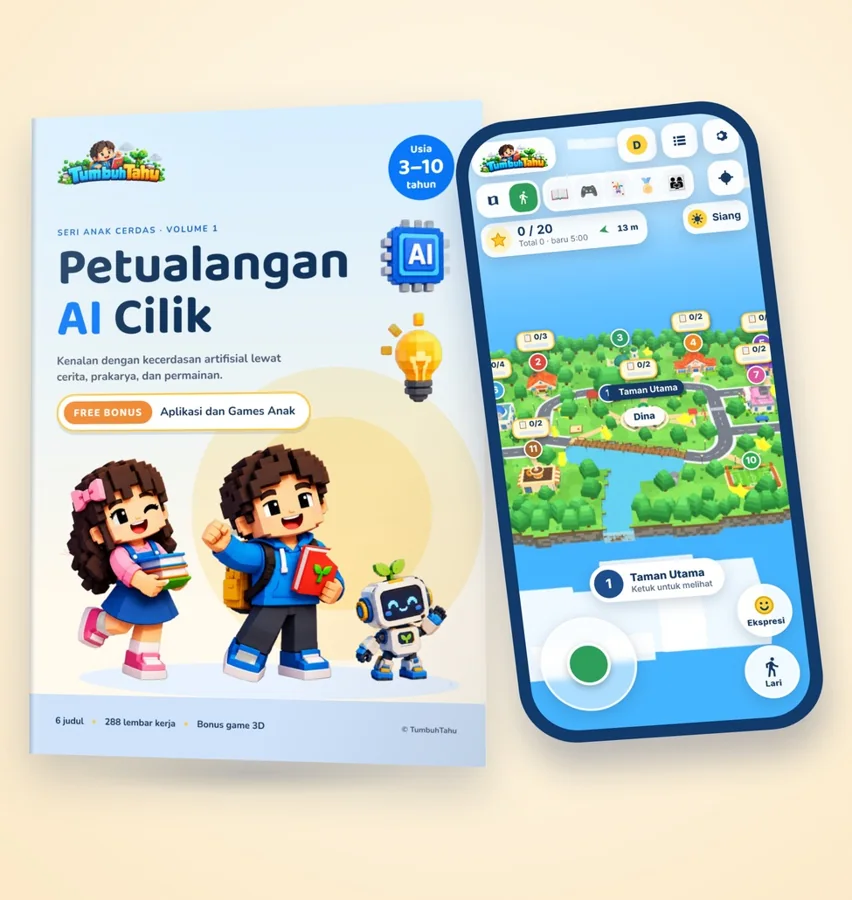 Sampul ebook Petualangan AI Cilik Vol. 1